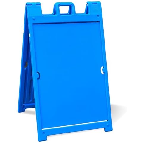 Signicade Deluxe Portable Sign Stand in Blue - sd-140-BU Cover