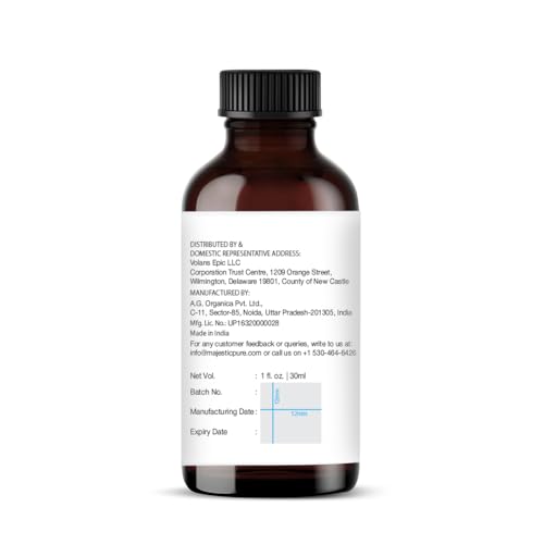 Image of Majestic Pure Essential Oil with Glass Dropper - 100% Pure and Natural - Essential Oils for Diffuser, Aromatherapy, Soap and Candle Making, Rose Essential Oil, Rose Oil, 1 Fl Oz