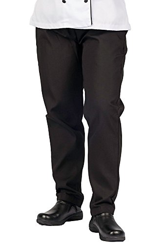 KNG Pack of 2 - Womens Baggy Chef Pant, L Black KNG Pack of 2 - Womens Baggy Chef Pant, L Black