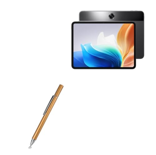BoxWave Stylus Pen Compatible with Oppo Pad Neo - FineTouch Capacitive Stylus, Super Precise Stylus Pen - Champagne Gold