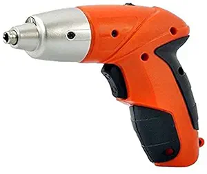 Eco Shopee Rechargeable Cordless 4.8V Household Electric Screwdriver 600 mah Battery with 24 Pieces Screw Drill Bits Accessories Multicolor (SY-D) Iron, 14x3x13 cm