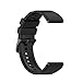 RuenTech Compatible for AMAZTIM M3 Ultra/M3 M2 T2 T3&KOSPET Tank M3 Ultra/M3 M2 T2 T3 Smart Watch Bands, Silicone Band Strap Quick Release Watchbands for M3 Ultra/M3/M2/T2/T3 Military Watch (Black)