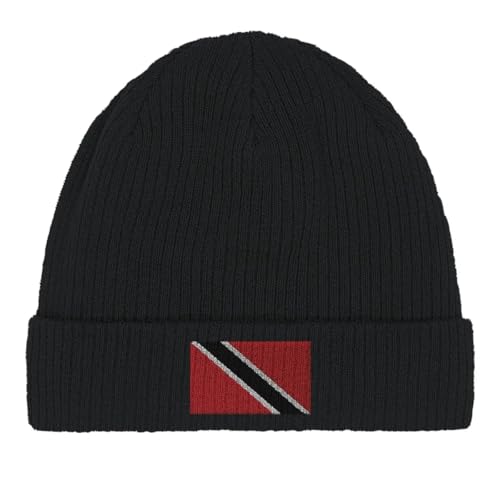 Bonnet en coton Trinité-et-Tobago bonnet rasta hiver pour homme et femme