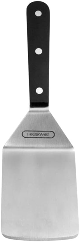 Farberware Triple Riveted Wide Spatula Turner, Black