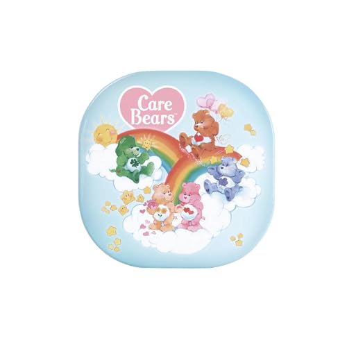 IMPRESSIONS VANITY · COMPANY Impressions Vanity Care Bears LED Compact Mirror for Purse, Lighted Travel Makeup Mirror with 3X Magnification, Auto Shut Off Daylight LED Lighting, Adjustable Brightness and Touch Sensor (Blue/Pink)