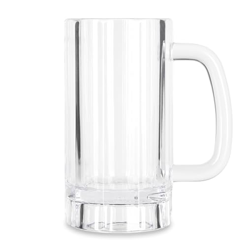 Mug de plástico Lexington 16 onzas transparente miniatura 3