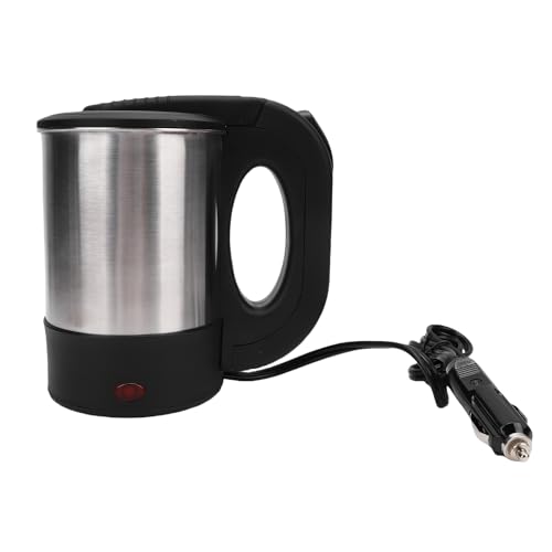 Tetera Eléctrica de Auto 500ML Acero Inoxidable 12V miniatura 1