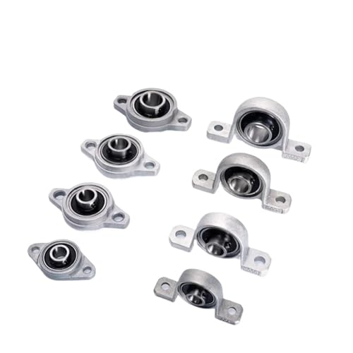 Roulement à semelle contre le jeu mécanique support de bloc oreiller 8mm zinc x2