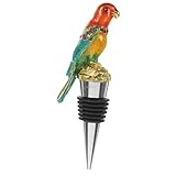 MAGICLULU Papageienförmiger Weinflaschenverschluss aus Sicherem Material Luftdicht Auslaufsicher...