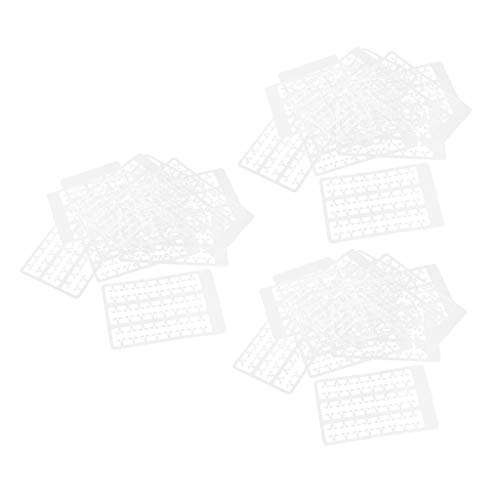 YIJU 30 Unidades de Pesca Boilie Pára em Forma de V Rolha de Isca para Pellets Carne Milho Equipamen