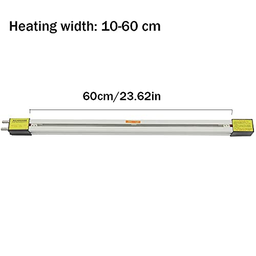 Acrylic PVC Plastic Bender 110V Bending Machine Plastic Sheet Bender 23.62 Inch 60cm Manual Strips Heater for Plastic BendingTool 1mm-6mm Thickness for Sign Making
