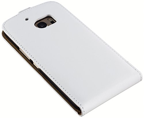 mumbi Premium Leather Flip Case, weiss, 10 - Image 4