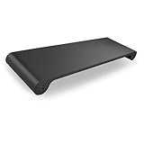 Quirky Spacebar POP Monitor Stand and 6-Port USB Hub, Black (PSPBP-BK01)