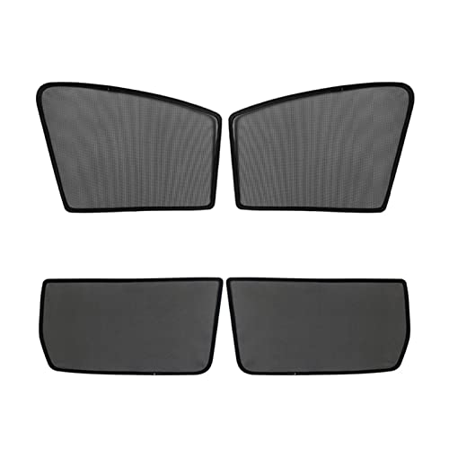 Pare-soleil pour Nissan Qashqai J11 (2016-2020) - Kit complet de 4 rideaux magnétiques latéraux