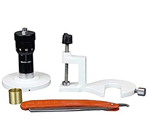 KASHSURG Hand & Table Plant Microtome with PlanoConcave Knife Clamp