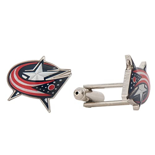 Desert Cactus Columbus Blue Jackets Cufflinks NHL Team Logo National Hockey League Formal Wear (Cufflinks)