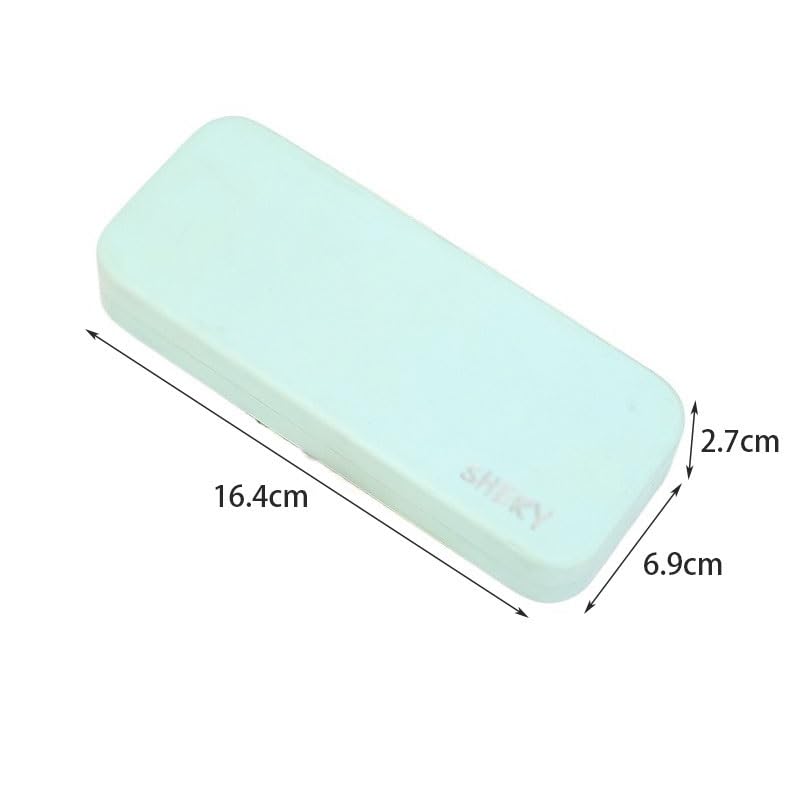 Brillenetui Tragbare und leichte Brillenaufbewahrungsbox Retro Art Sonnenbrillen Sonnenbrillenetui, Geeignet for Frauen, Männer, Kinder Klassisches Reisebrillenetui Brillenetui für Damen