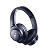 soundcore by Anker Q20i Hybrid Active Noise Cancelling Foldable Headphones, Wireless Over-Ear Bluetooth, 40H Long ANC Playtime, Hi-Res Audio, Big Bass, Customize via an App, Transparency Mode (Blue)