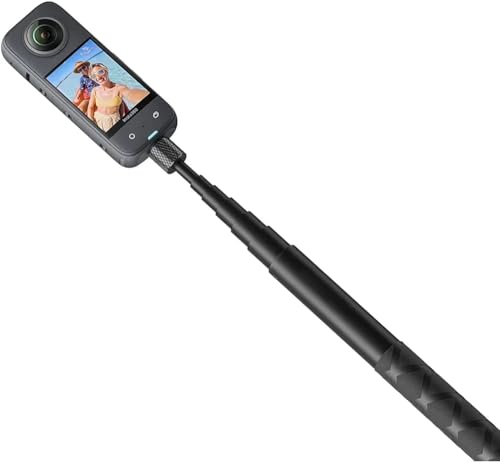 Image of Careflection Universal Invisible Monopod Selfie Stick 120 Cms for Insta360 One X3 X4, ACE PRO One R, Hero 9 /8 /7 /6, SJCAM, YI & Other Action Cameras