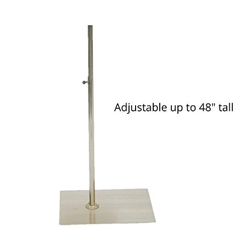 Adult Female Pinnable Off White Dress Form Mannequin Torso with Adjustable Square Metal Base #F2WLG-05
