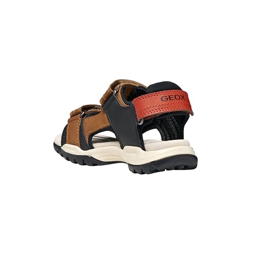 Geox J Borealis Boy A Sandale, LT Brown/Rust, 40 EU – vue 5