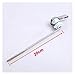 QLKJZML Toilet Tank Flush Lever Chrome Finish Toilet Handle Wrench Fits Most Toilets Water Tank Accessory Bathroom Tools