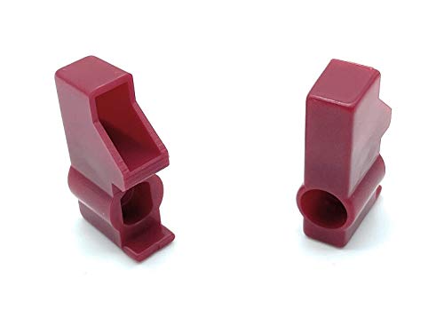 JAM2DAY 2 Replacement Handles for Washing Machine Isolator Valve Taps (Red)
