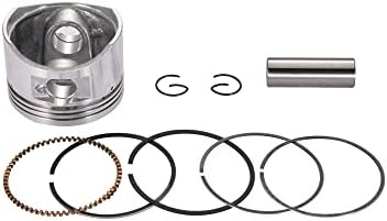 GOOFIT 54mm Piston Ring Kit Replacement for 125cc Horizontal Engine ATV Dirt Bike