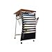 NUOBESTY Hanging Book Bags Multifunctional Desk Organizer Pockets for School Office and Bedroom