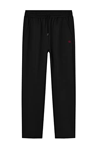 Mofiz Men's Tracksuit Full Zip Sweatsuit Long Sleeve Jacket Pants Sports Set Jogging Activewear Casual Gym Workout Outfits Black Wine Red 2Xl #TOP2