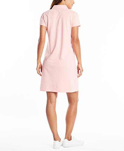 Nautica womens Easy Classic Short Sleeve Stretch Cotton Polo Dress Casual Dress