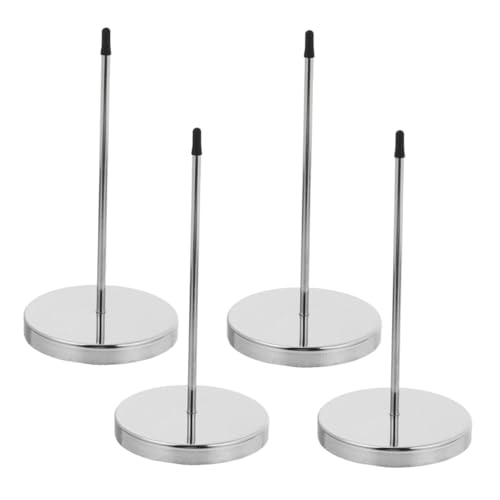 WEKADRIN 4 STÜCKE Edelstahl Ticketspieß Vielseitiger Bonhalter für Restaurant Küche Platzsparend Langlebig Zuverlässiger Zettelhalter für Quittungen Bestellungen und Rechnungen WEKADRIN 4 STÜCKE Edelstahl Ticketspieß Vielseitiger Bonhalter für Restaurant Küche Platzsparend Langlebig Zuverlässiger Zettelhalter für Quittungen Bestellungen und Rechnungen