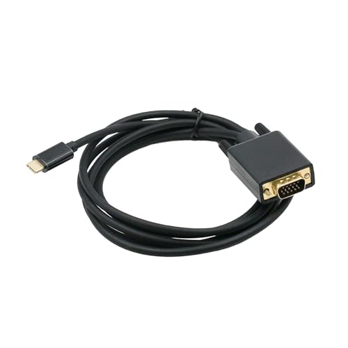 Image of ATORSE Usb C To Vga Cable Computer Laptop Laptops Tablet Usb Type C To Vga 1.8M