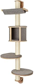 Kerbl Dolomit Tofana Wall-Mounted Cat Tree, 168 x 75 cm, Grey