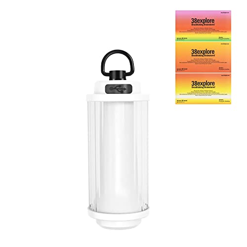 Lampe portable camping HUIOP torche de tente rechargeable USB
