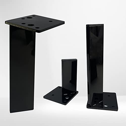 Patas de metal para muebles con protectores de suelo que evitan arañazos en casa 5