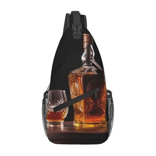 Bolso Cruzado de Pecho para Hombre Negro miniatura 1