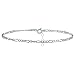 Sterling Silver Figaro Chain Anklet