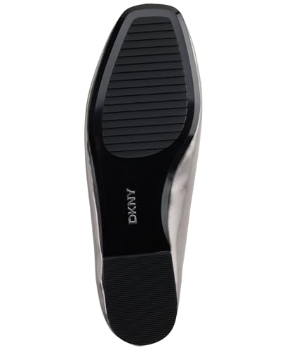 DKNY Women's Dace Square Toe Ballet Flat Mule3