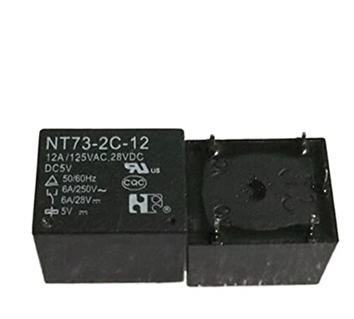 Relé NT73-2C-12-DC5V para reparar módulos de control y actualizar sistemas de automatización casera