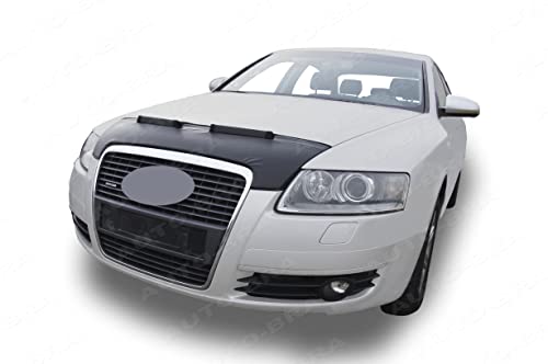 Hood Bra Front End Nose Mask Compatible with Audi A6 C6 2004-2011 Bonnet Bra STONEGUARD Protector Tuning