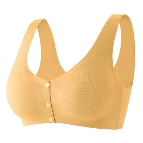 Soutien-gorge réglable confortable sans armatures gris foncé XL