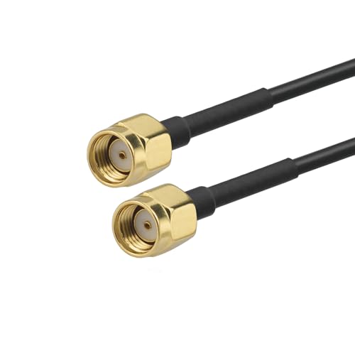 Bingfu Antena WiFi 6E Tri-Band 2,4GHz 5GHz 6GHz MIMO RP-SMA Macho Base Magnética Antena 8dBi com cab