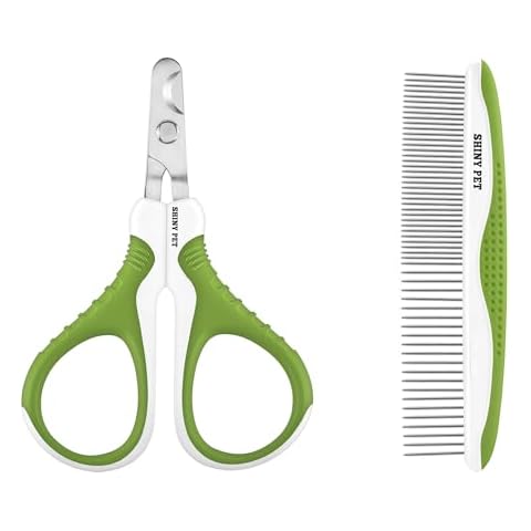 Pet Grooming Tool Bundle Set: Pet Nail Clippers [Tool #5] + Dog & Cat Comb [Tool #8] Cover