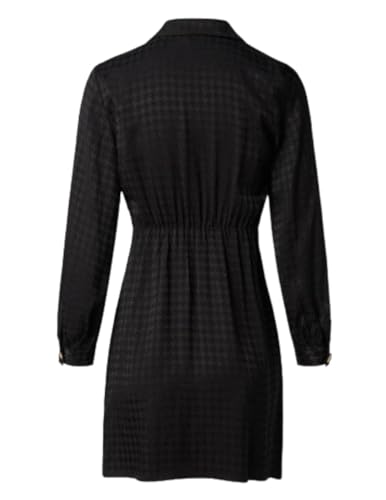 Robe satinée avec motif Salsa une création fluide aux finitions premium