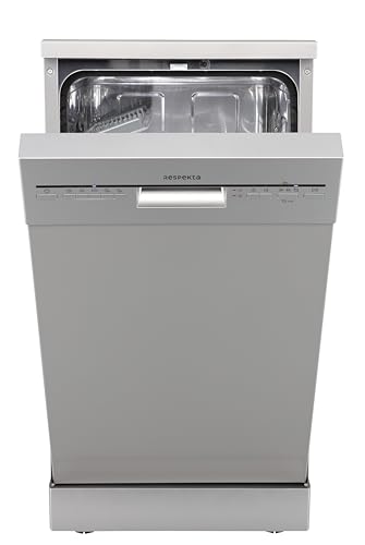 Respekta Bena 45cm Unterbau-Geschirrspüler Silber