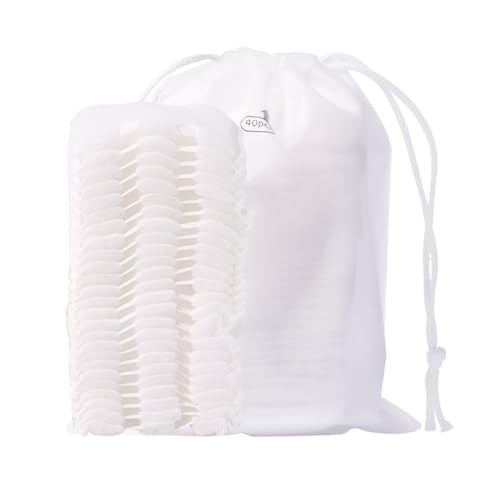 Zanthicia Dischetti di cotone quadrati affidabili per la routine quotidiana di rimozione del trucco Dischetti struccanti traspiranti e delicati sulla pelle per il viso