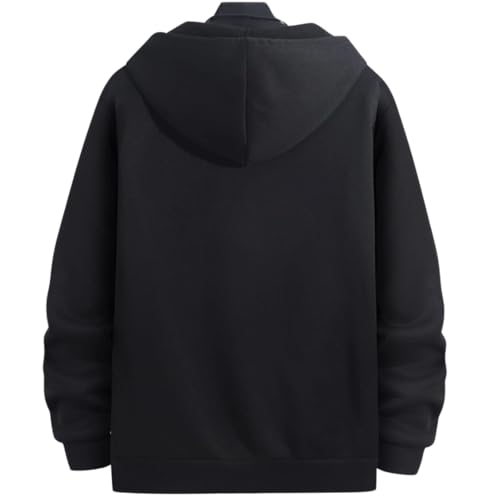 Image of PROSHARX Fleece Zip Up Hoodie for Men, Hooded Sweatshirt /jacket | Warm, Comfortable & Soft