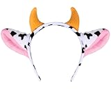 Animal Ears Headband Plush Hair Band Halloween Christmas Birthday Decor Cosplay Animal Theme Party Favors for Kids Adults
