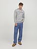Jack & Jones Men's Jjecorp Logo Sweat Noos Hoodie, Grey (Light Grey Melange Detail:reg Fit - Melange), XXL UK #2